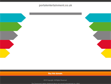 Tablet Screenshot of portalentertainment.co.uk